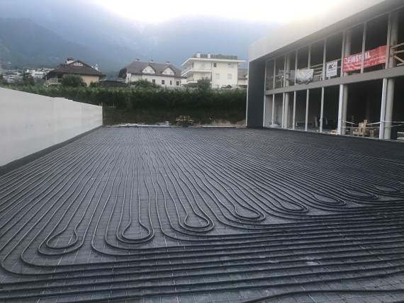 Riscaldamento del cortile